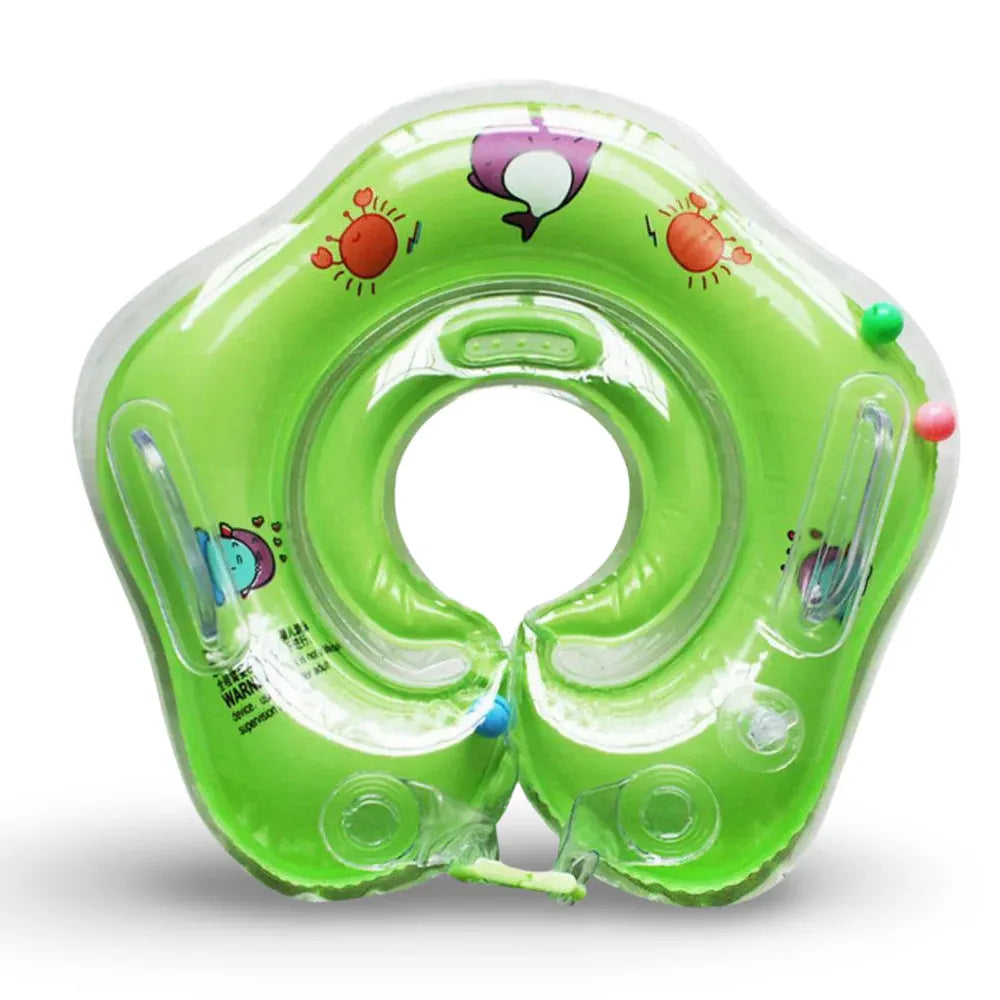 Adjustable Infant Neck Ring Float for Baby Bath Support