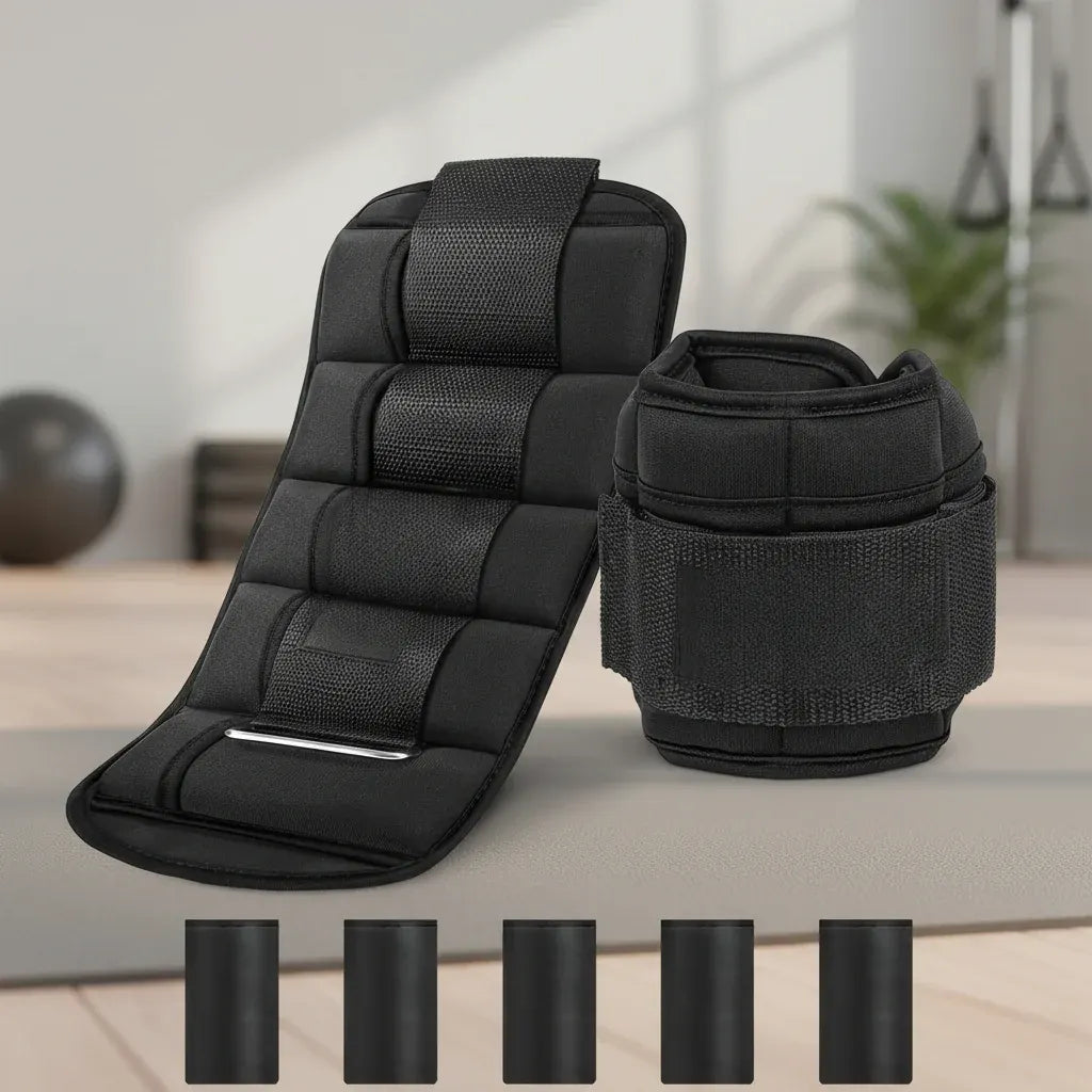 Adjustable Leg & Ankle Weight Set for Fitness Training