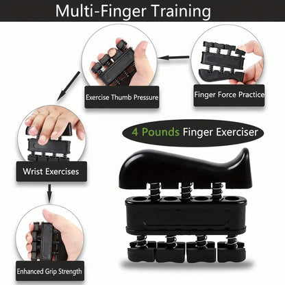 Adjustable Metal Hand Grip Trainer for Forearm Strength Workout Set