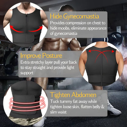 Adjustable Neoprene Fitness Vest for Body Training Workouts