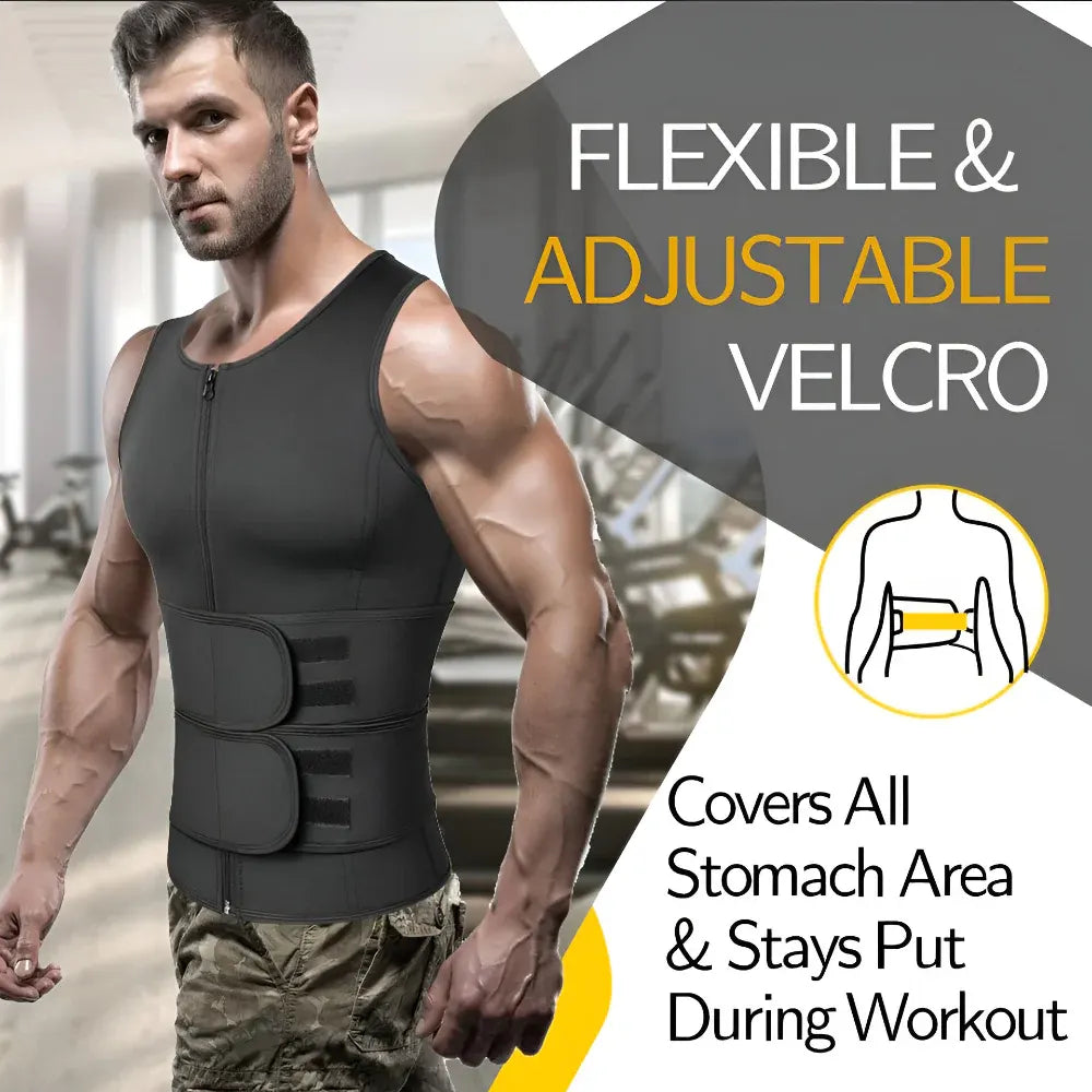 Adjustable Neoprene Fitness Vest for Body Training Workouts