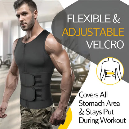 Adjustable Neoprene Fitness Vest for Body Training Workouts
