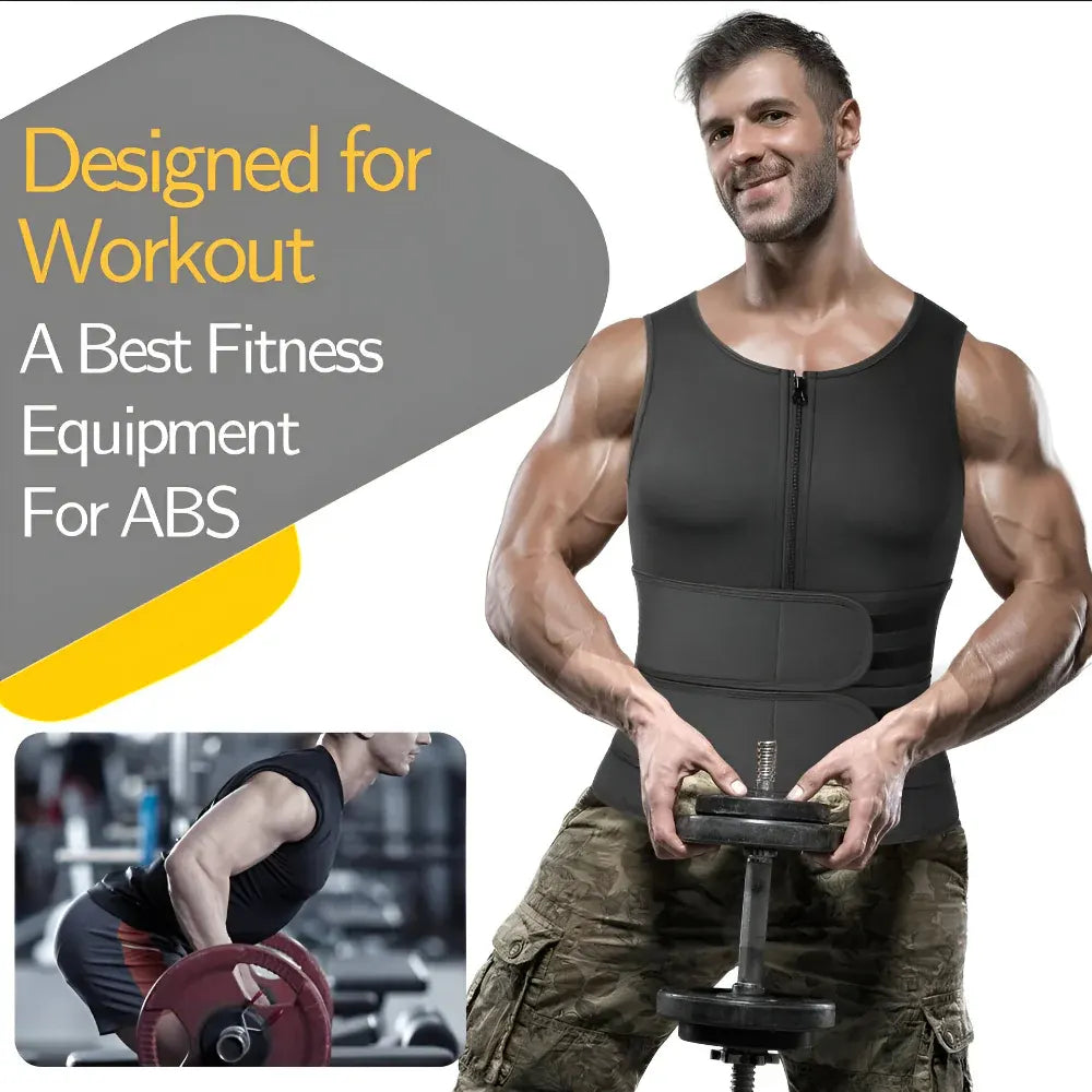 Adjustable Neoprene Fitness Vest for Body Training Workouts