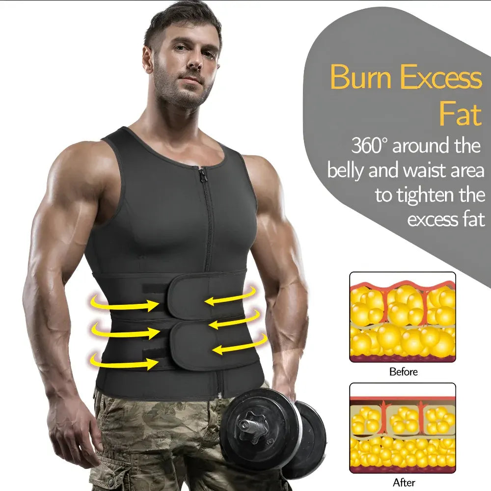 Adjustable Neoprene Fitness Vest for Body Training Workouts