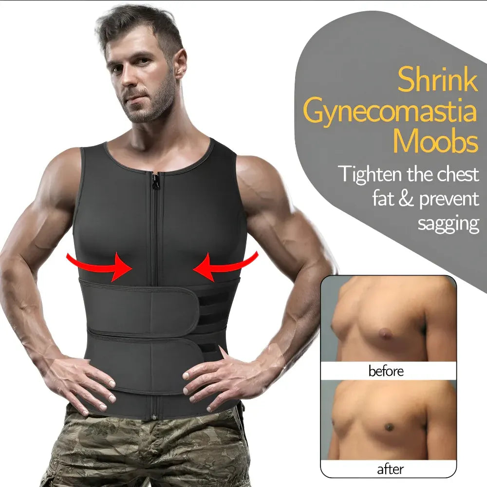 Adjustable Neoprene Fitness Vest for Body Training Workouts