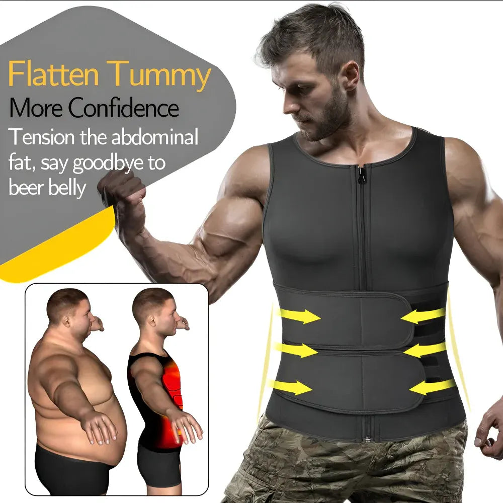Adjustable Neoprene Fitness Vest for Body Training Workouts