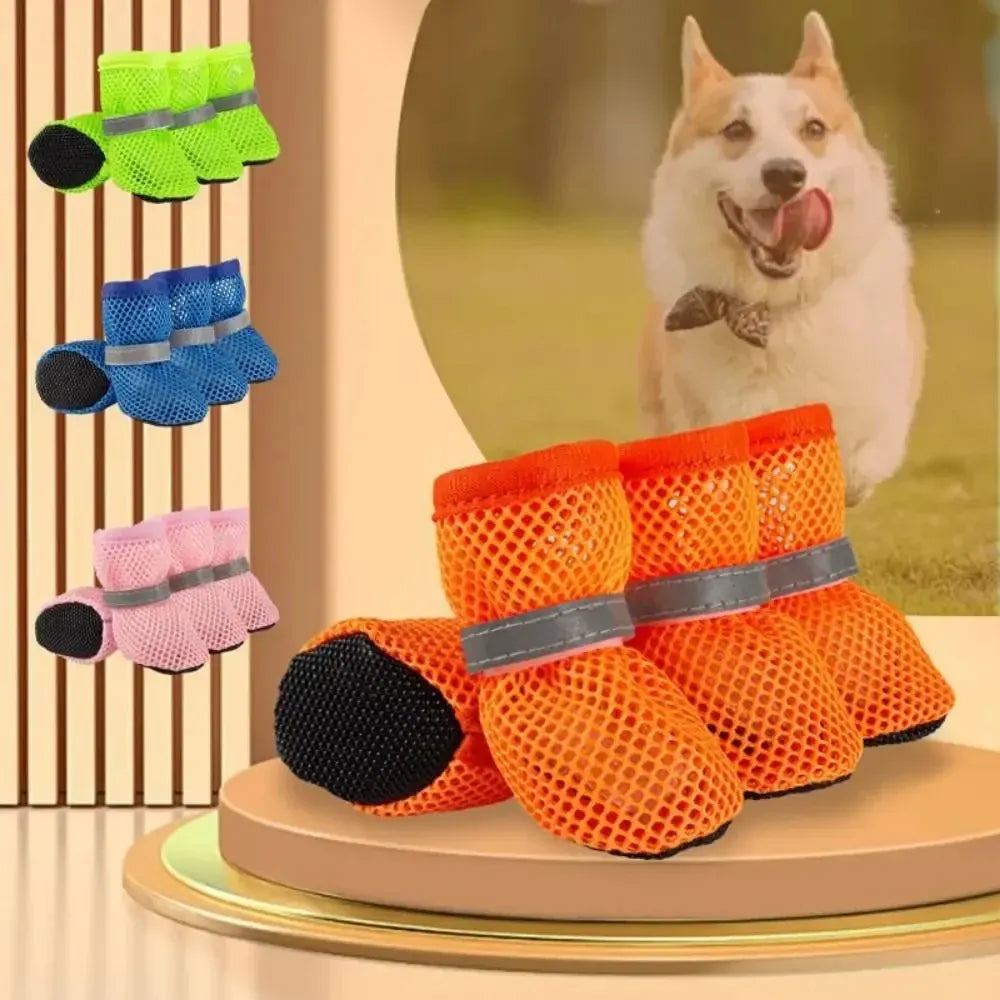 Adjustable Non-Slip Paw Protector Boots for Dogs