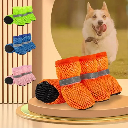 Adjustable Non-Slip Paw Protector Boots for Dogs