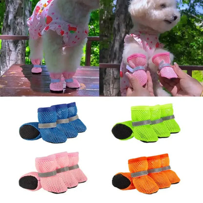 Adjustable Non-Slip Paw Protector Boots for Dogs