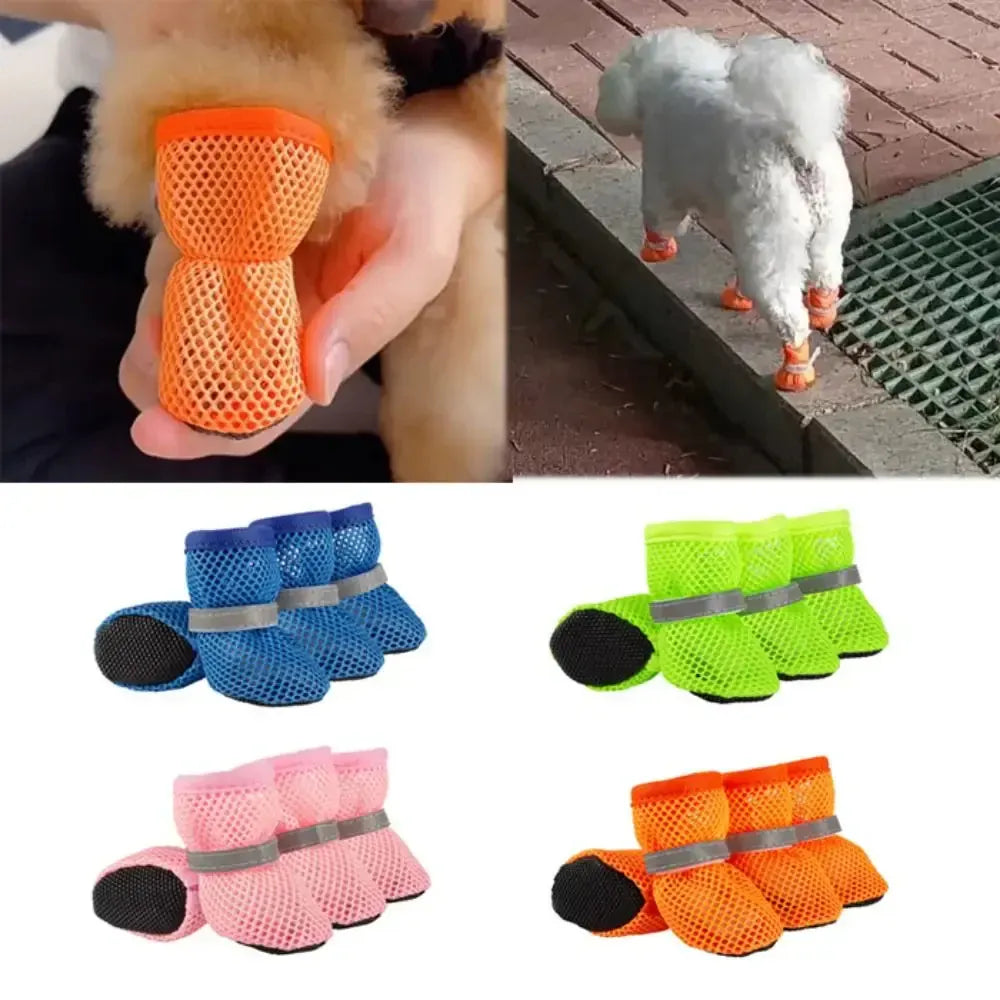 Adjustable Non-Slip Paw Protector Boots for Dogs