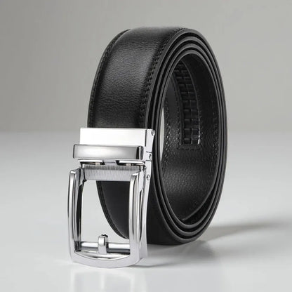 Adjustable Ratchet Buckle Belt for Men – Casual & Formal Wear
