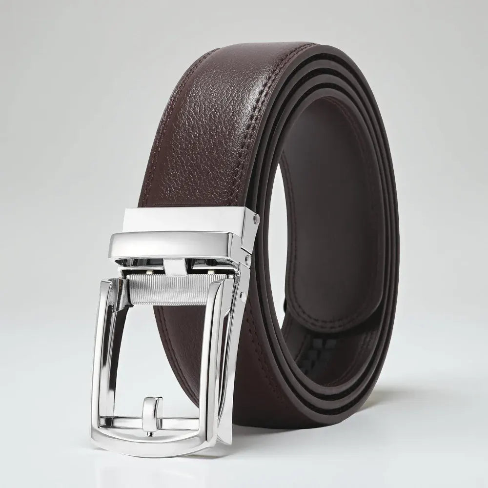 Adjustable Ratchet Buckle Belt for Men – Casual & Formal Wear
