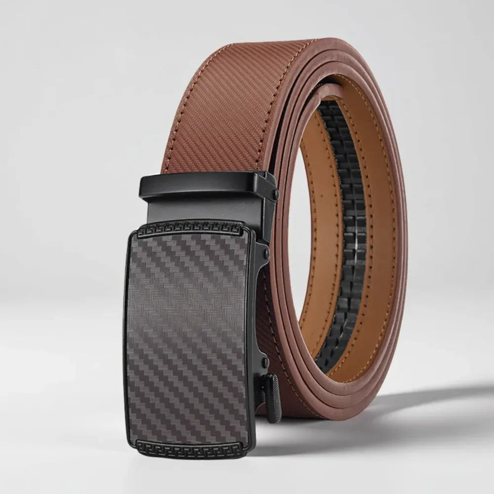 Adjustable Ratchet Buckle Belt for Men – Casual & Formal Wear