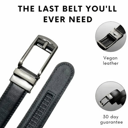 Adjustable Ratchet Buckle Belt for Men – Casual & Formal Wear