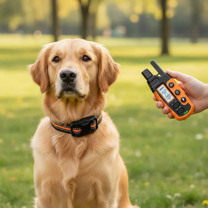 Adjustable Remote Dog E-Collar for Training & Behavior Control