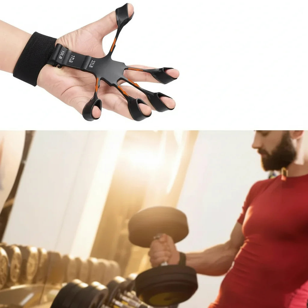 Adjustable Resistance Hand Grip Trainer for Finger Strength