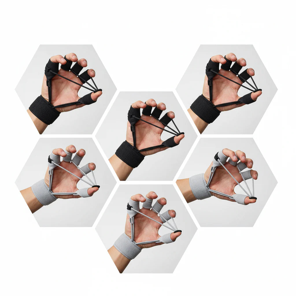 Adjustable Resistance Hand Grip Trainer for Finger Strength