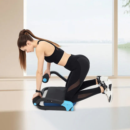 Adjustable Resistance Iron Ab Trainer for Home Gym Workouts