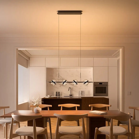 Adjustable Sleek Modern Pendant Light for Dining Room