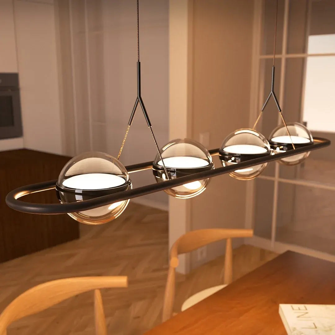 Adjustable Sleek Modern Pendant Light for Dining Room