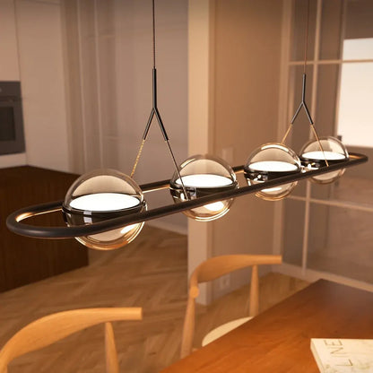 Adjustable Sleek Modern Pendant Light for Dining Room