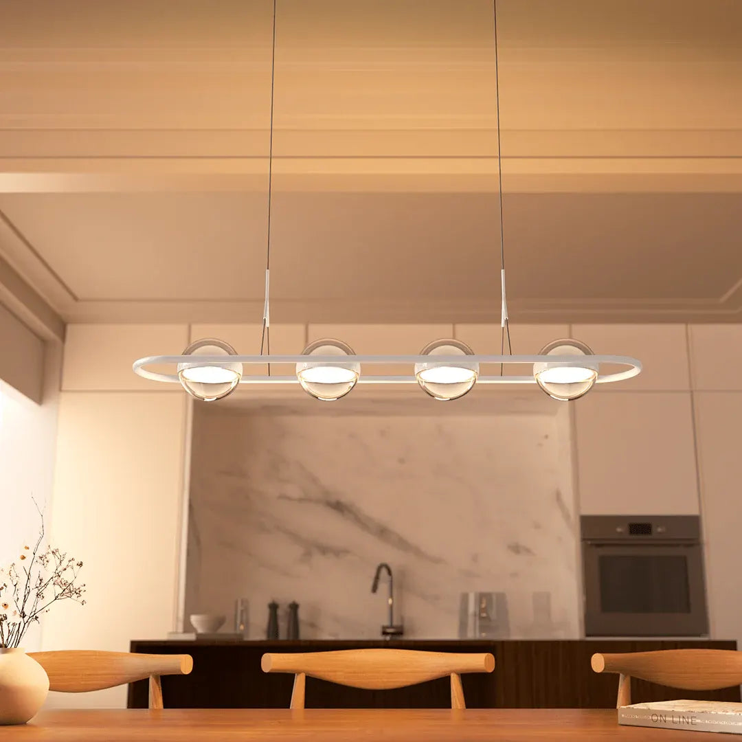 Adjustable Sleek Modern Pendant Light for Dining Room