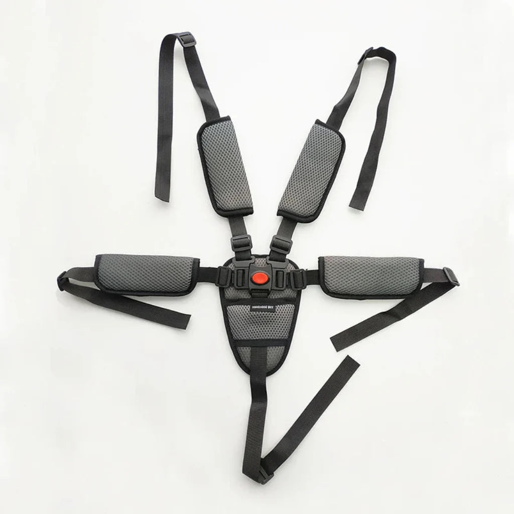 Adjustable Toddler Car Seat Safety Harness with Soft Padded Straps