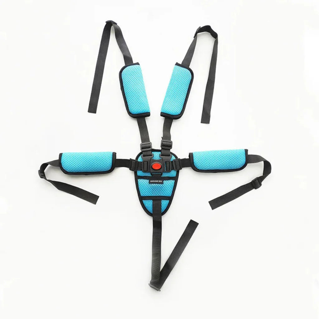 Adjustable Toddler Car Seat Safety Harness with Soft Padded Straps