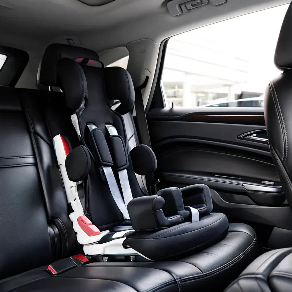 Adjustable Travel Booster Chair for Kids Car Seats