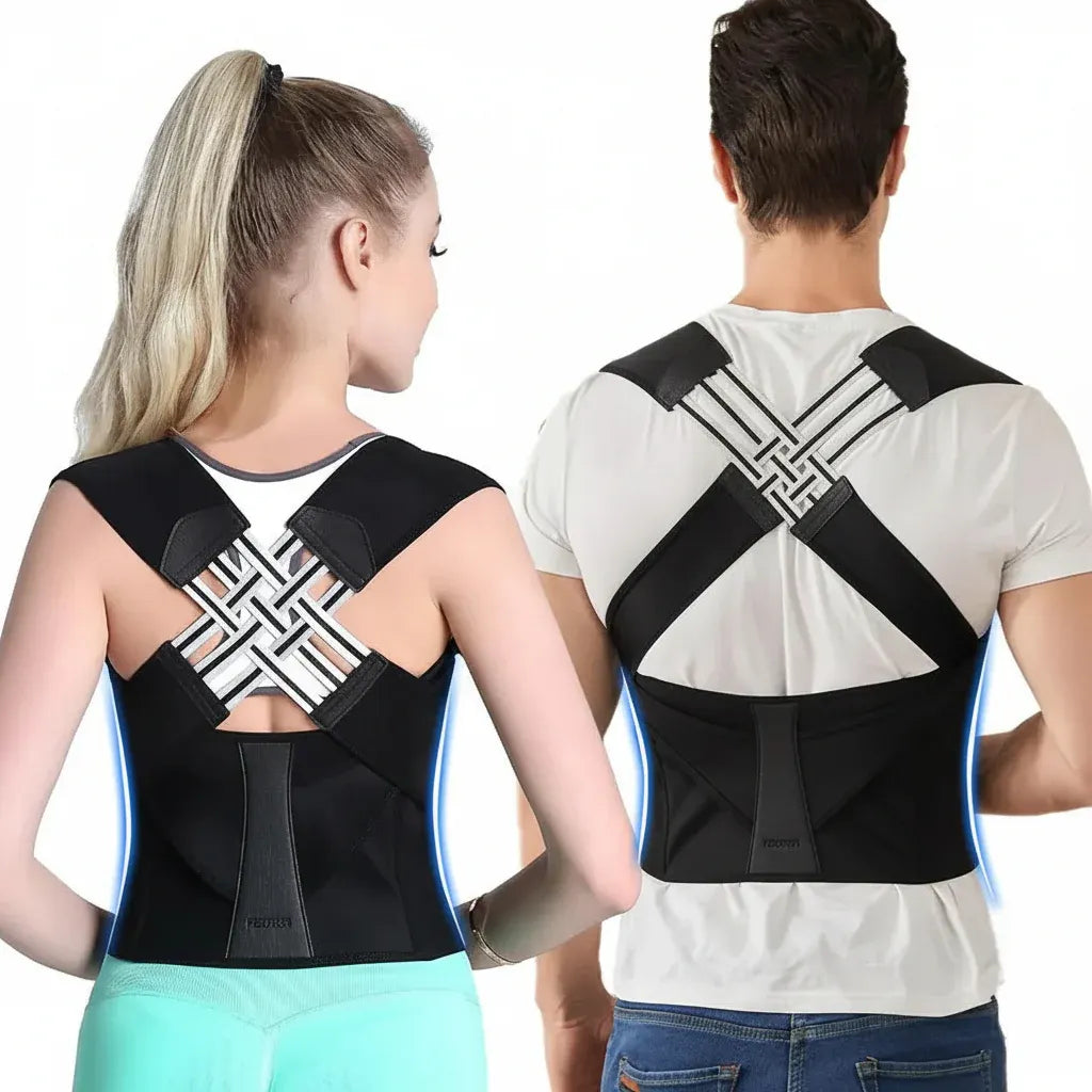 Adjustable Upper Back Support Brace for Posture Correction