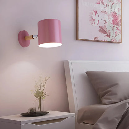 Adjustable Wall Lamp with Pastel Scandinavian Design – NordicGlow Style