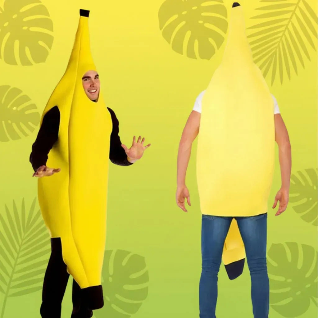 Adult Banana Costume Suit for Halloween
