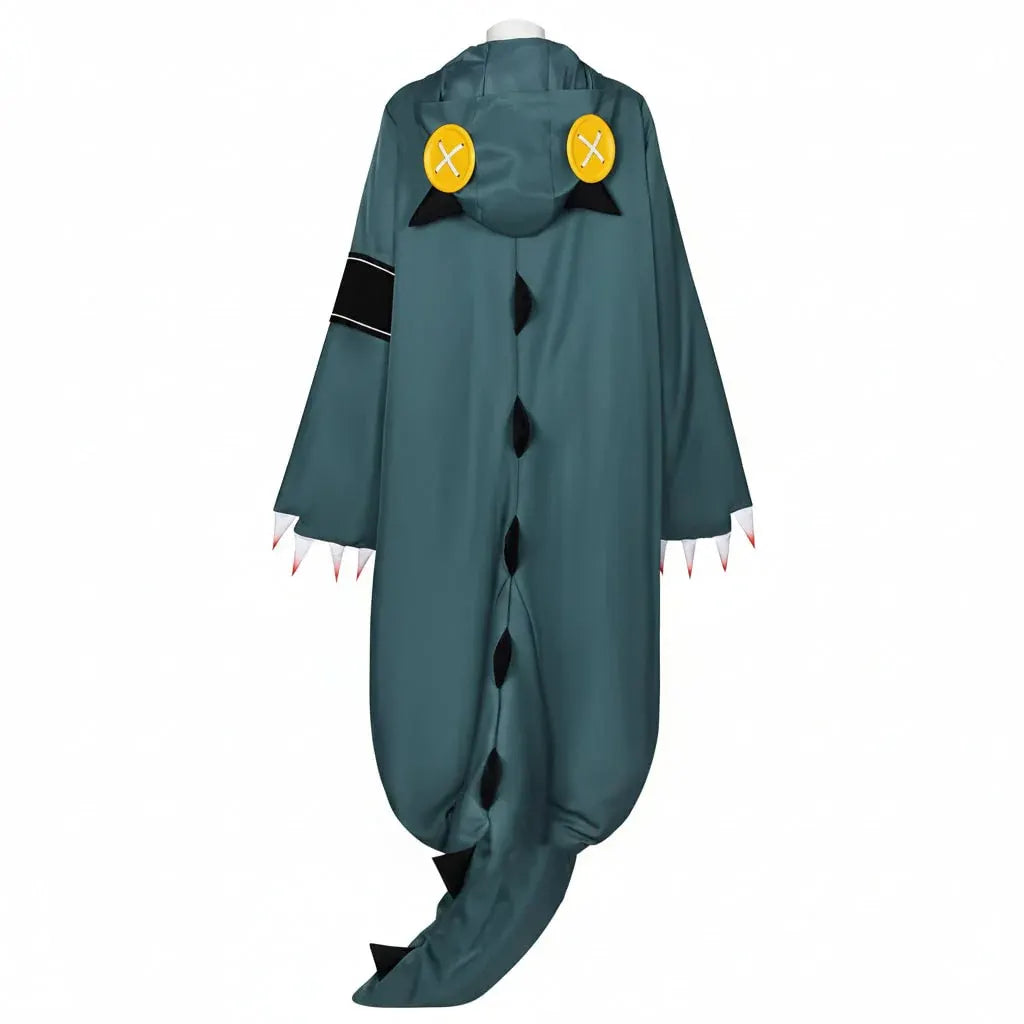 Adult Dinosaur Jumpsuit Halloween Costume Cosplay Outfit