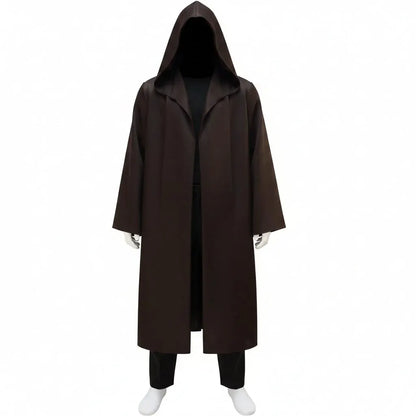 Adult Hooded Star Print Robe Set – Halloween Costume Outfit