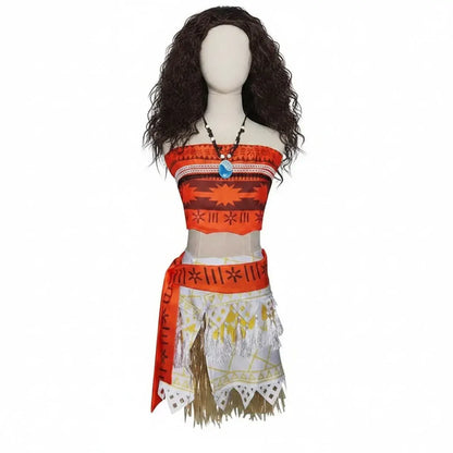 Adult Princess Halloween Costume with Lace-Up Bodice