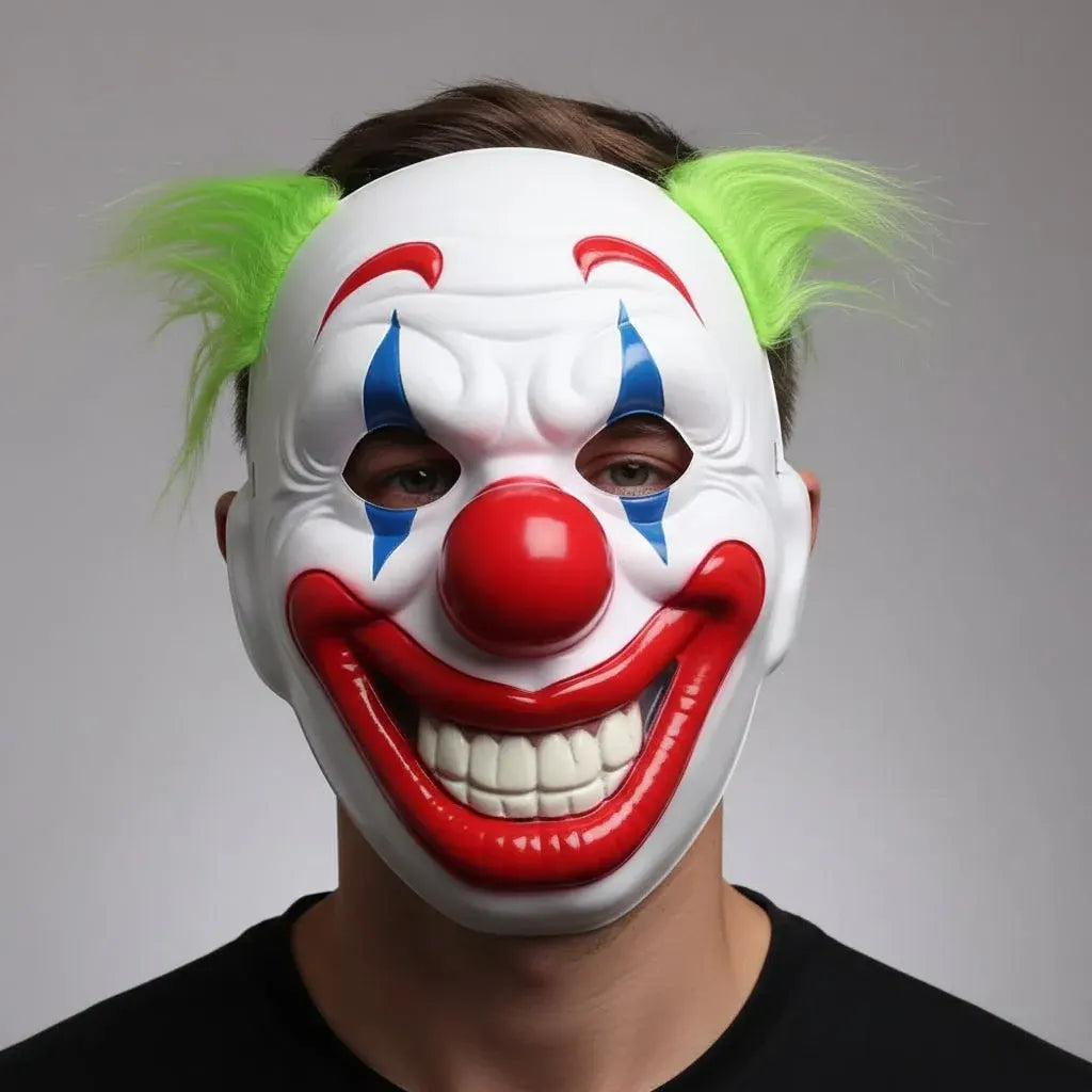 Adult Scary Clown Halloween Costume Mask
