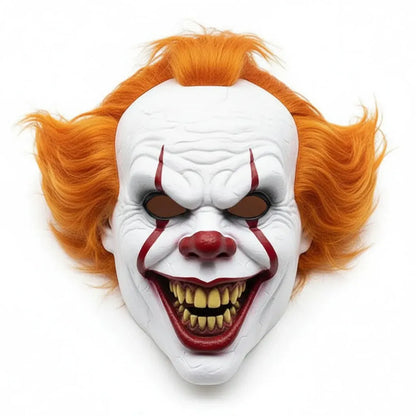 Adult Scary Clown Halloween Costume Mask