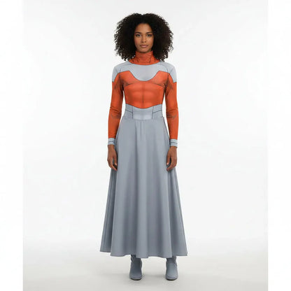 Adult Space Hero Halloween Costume Dress Set