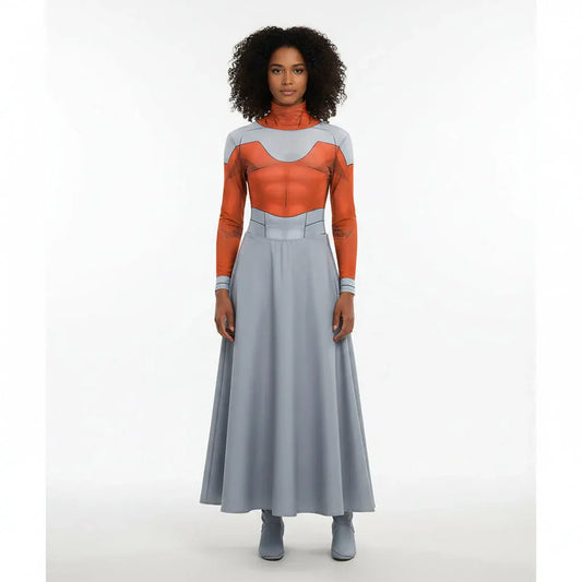 Adult Space Hero Halloween Costume Dress Set