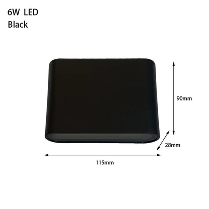 AeroBeam Waterproof Aluminum Outdoor Wall Light – Energy Efficient, Durable Design
