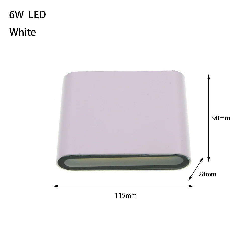 AeroBeam Waterproof Aluminum Outdoor Wall Light – Energy Efficient, Durable Design