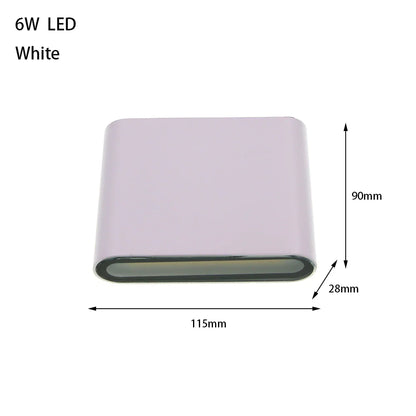 AeroBeam Waterproof Aluminum Outdoor Wall Light – Energy Efficient, Durable Design