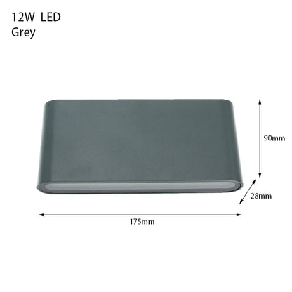 AeroBeam Waterproof Aluminum Outdoor Wall Light – Energy Efficient, Durable Design
