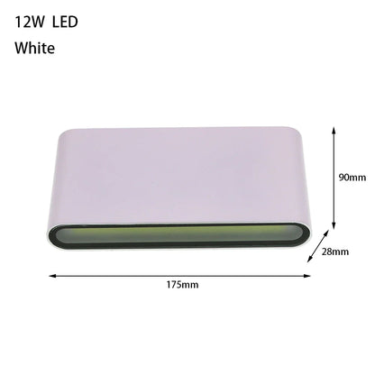 AeroBeam Waterproof Aluminum Outdoor Wall Light – Energy Efficient, Durable Design
