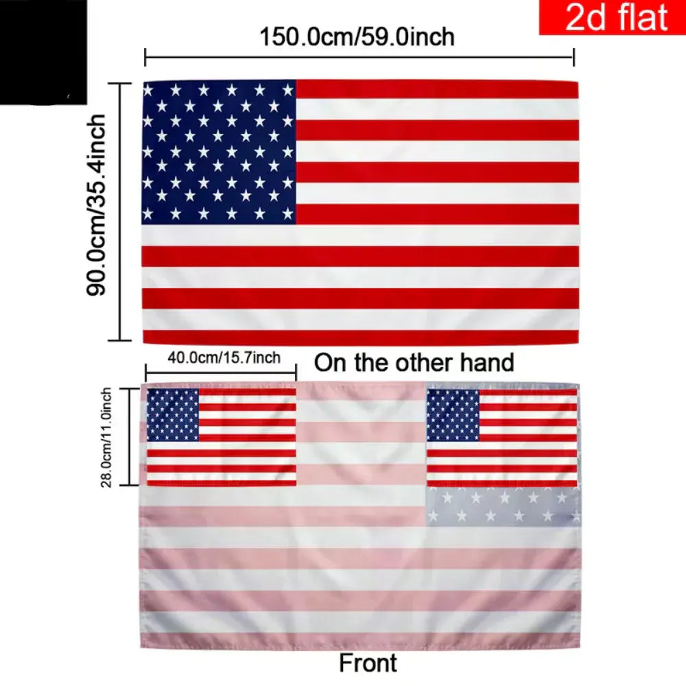 American Flag Cape Banner - Patriotic Fan Accessory for World Cup Events