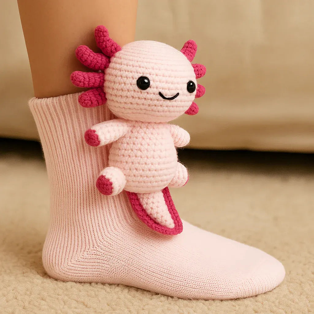 Animal 3D Print House Design Warm Non-Slip Socks