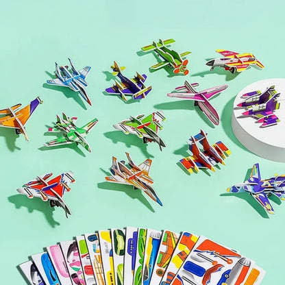 Animal 3D Puzzle Set for Kids – Educational Cartoon Toy