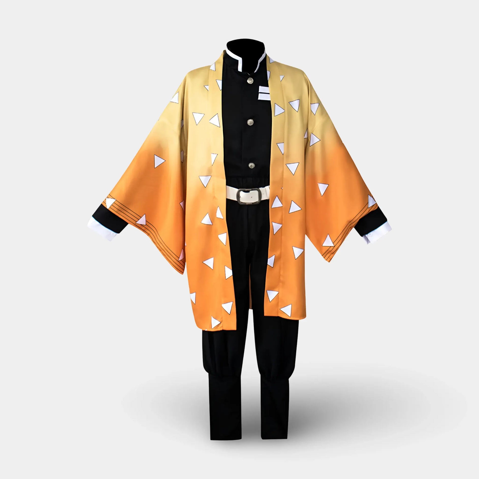 Anime Haori Cosplay Outfit with Wig - Halloween Costume Set