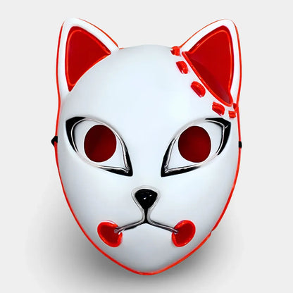 Anime Haori Cosplay Set with Mask - Halloween Costume Outfit