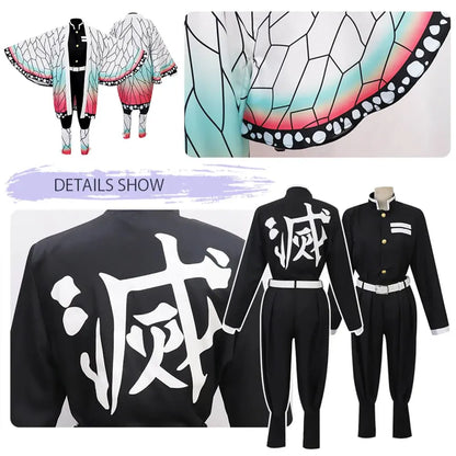 Anime Kimono Cosplay Halloween Outfit Set